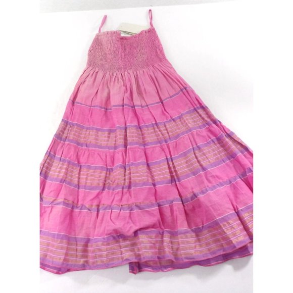 Girl's Summer Smocked Casual Sleeveless Dress 14/16 NWT - Picture 5 of 5